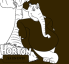 Dibujo Horton pintado por tobias