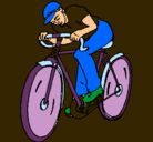 Dibujo Ciclismo pintado por jaime