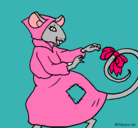 Dibujo La ratita presumida 7 pintado por valeri