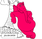 Dibujo Horton pintado por yamani