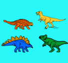 Dibujo Dinosaurios de tierra pintado por javiervilapouso