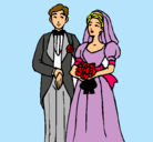Dibujo Marido y mujer III pintado por patricia