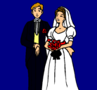 Dibujo Marido y mujer III pintado por tani