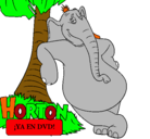 Dibujo Horton pintado por raulfur