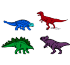 Dibujo Dinosaurios de tierra pintado por TOTOY