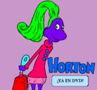 Dibujo Horton - Sally O'Maley pintado por titilaia