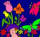 Dibujo Fauna y flora pintado por yeyis