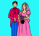 Dibujo Marido y mujer III pintado por luanalluana