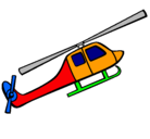Dibujo Helicóptero de juguete pintado por ian