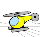 Dibujo Helicóptero pequeño pintado por karkacha