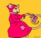 Dibujo La ratita presumida 7 pintado por fernandatronco