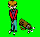 Dibujo Jugador de golf II pintado por valeryzumikoblasmalparip