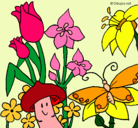 Dibujo Fauna y flora pintado por natalia-1-23
