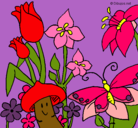 Dibujo Fauna y flora pintado por samantha09