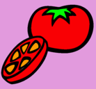 Dibujo Tomate pintado por sergiom