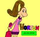 Dibujo Horton - Sally O'Maley pintado por martita