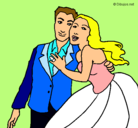Dibujo Marido y mujer pintado por LOLA