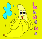 Dibujo Banana pintado por sarahiolivar