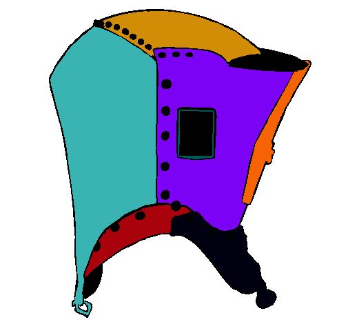 Casco de caballero