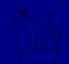 Dibujo Gato egipcio II pintado por manuelemiliano