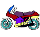 Dibujo Motocicleta pintado por carlos