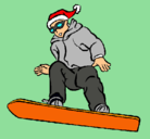 Dibujo Snowboard pintado por carlosblascoescalante