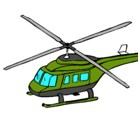 Dibujo Helicóptero  pintado por betel