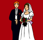 Dibujo Marido y mujer III pintado por rebeca