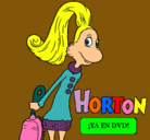 Dibujo Horton - Sally O'Maley pintado por ximena
