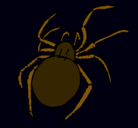 Dibujo Araña venenosa pintado por mutante