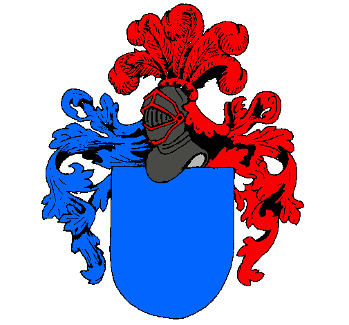 Escudo de armas y casco