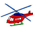 Dibujo Helicóptero  pintado por DIEGO