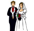 Dibujo Marido y mujer III pintado por Hector
