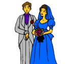 Dibujo Marido y mujer III pintado por valeria