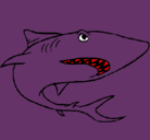 Dibujo Tiburón pintado por brunoezequiel