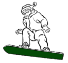 Dibujo Snowboard pintado por FABIANCITO