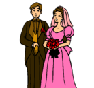 Dibujo Marido y mujer III pintado por DANNA