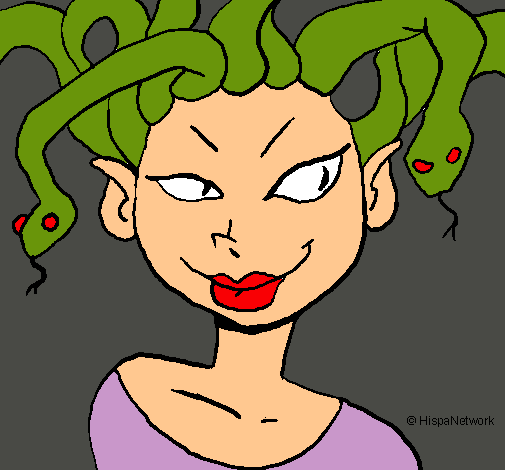 Mujer medusa