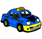Dibujo Herbie Taxista pintado por era