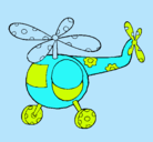 Dibujo Helicóptero adornado pintado por jhofiel
