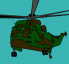 Dibujo Helicóptero al rescate pintado por marcotulio