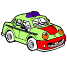 Dibujo Herbie Taxista pintado por ariancito