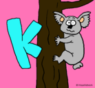 Dibujo Koala pintado por yoraisi