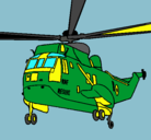 Dibujo Helicóptero al rescate pintado por AHMEDJAHIRLIMON