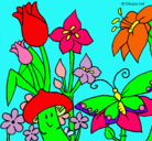 Dibujo Fauna y flora pintado por kmono
