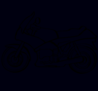 Dibujo Motocicleta pintado por kevin