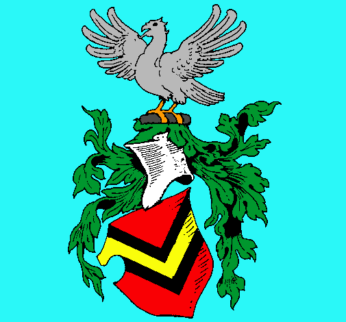 Escudo de armas y aguila 