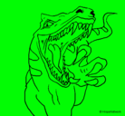 Dibujo Velociraptor II pintado por MATEO