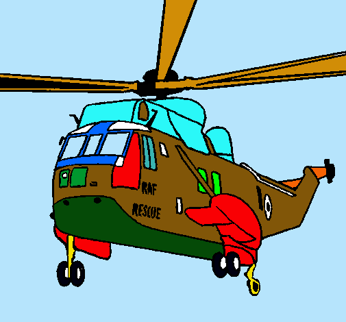 Helicóptero al rescate