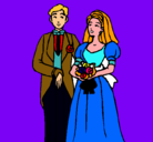 Dibujo Marido y mujer III pintado por valentina